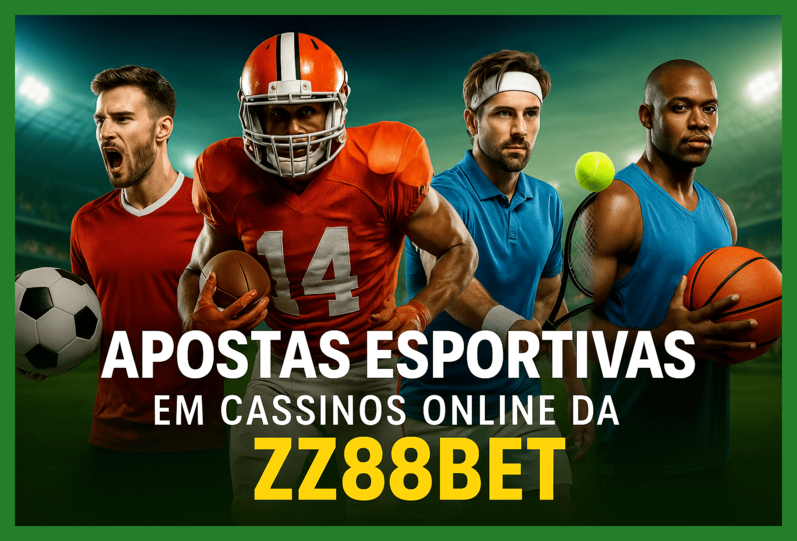 Aposte em apostas esportivas no cassino online ZZ88BET