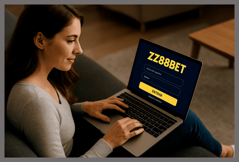 Criar uma nova Conta no plataforma ZZ88BET